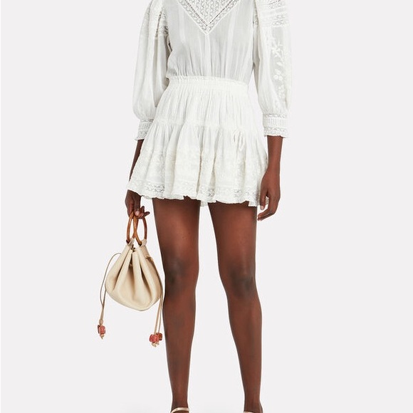 LoveShackFancy Dresses & Skirts - Love Shack Fancy Viola Lace Mini Dress